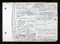 Pennsylvania, US, Death Certificates, 1906-1968 - Clara Odom Brown