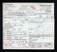 Pennsylvania, US, Death Certificates, 1906-1968 - George Zedericks Winters