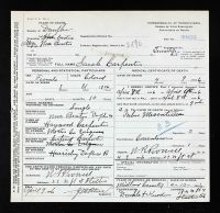 Pennsylvania, US, Death Certificates, 1906-1968 - Haywood Carpenter