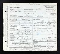 Pennsylvania, US, Death Certificates, 1906-1968 - Haywood Carpenter