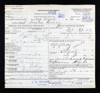 Pennsylvania, US, Death Certificates, 1906-1968 - Isaac Selvey