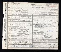 Pennsylvania, US, Death Certificates, 1906-1968 - James Black
