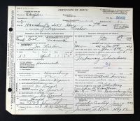 Pennsylvania, US, Death Certificates, 1906-1968 - James Wogan II