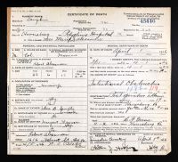 Pennsylvania, US, Death Certificates, 1906-1968 - Margaret Weaver