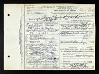 Pennsylvania, US, Death Certificates, 1906-1968 - Mary Elizabeth Hughes