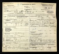 Pennsylvania, US, Death Certificates, 1906-1968 - Matilda Bryan