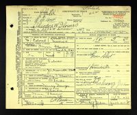 Pennsylvania, US, Death Certificates, 1906-1968 - Theodora W Flowers