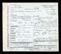 Pennsylvania, US, Death Certificates, 1906-1968 - William Battis