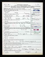 Pennsylvania, US, Veteran Compensation Application Files, WWII, 1950-1966 - Chauncey Flowers II