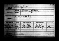 US, Civil War Pension Index General Index to Pension Files, 1861-1934 - Jacob Demas
