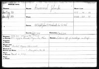 US, War of 1812 Pension Application Files Index, 1812-1815 - John Henry Crummel II