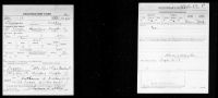 US, World War I Draft Registration Cards, 1917-1918 - Catharine Rebecca Spence