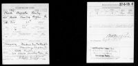 US, World War I Draft Registration Cards, 1917-1918 - Charles A Finley
