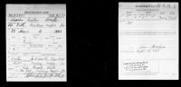 US, World War I Draft Registration Cards, 1917-1918 - Charles Butler White