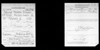 US, World War I Draft Registration Cards, 1917-1918 - Edward T Dennis