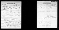 US, World War I Draft Registration Cards, 1917-1918 - George Baylor