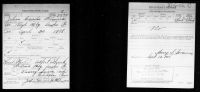 US, World War I Draft Registration Cards, 1917-1918 - John Carrolis Flowers