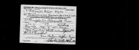 US, World War II Draft Registration Cards, 1942 - Charles Butler White