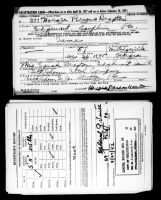 US, World War II Draft Registration Cards, 1942 - Horace Pars Braxton Sr