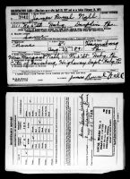 US, World War II Draft Registration Cards, 1942 - James Russell Nall