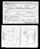 US, World War II Draft Registration Cards, 1942 - Lazuras Anderson I