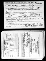 US, World War II Draft Registration Cards, 1942 - Walter Scott Taylor