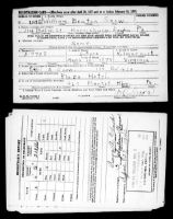 US, World War II Draft Registration Cards, 1942 - William Benjaman Snow