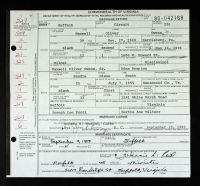Virginia, US, Marriage Records, 1936-2014 - Maxwell O Owens
